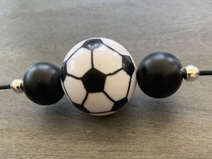 Single Bead- soccer