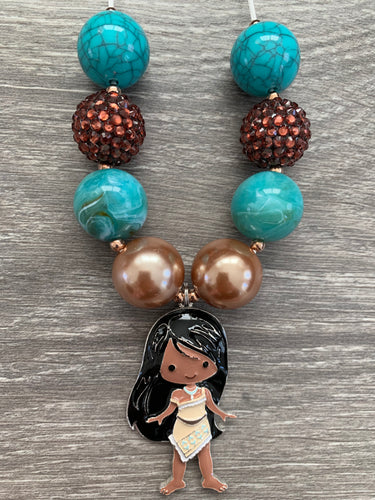 Princess- Pocahontas pendant