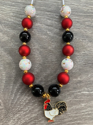 Farm- chicken pendant