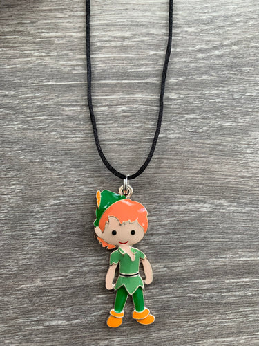 Neverland meets Wonderland- Peter Pan pendant only
