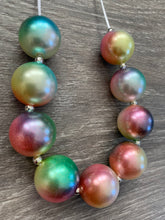 Load image into Gallery viewer, Peace, Love &amp; LPD- rainbow pearl ombré solid